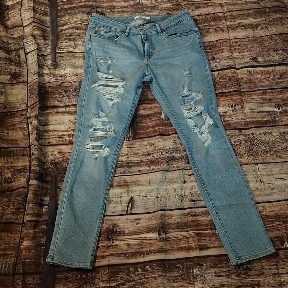 Levi's Destroyed skinny jeans